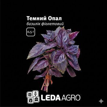 Насіння Базилік Темний Опал (0,3 г) | Насіння прянощів, базилік фіолетовий PPN_11742 фото