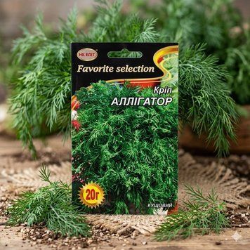 Насіння Кріп АЛІГАТОР (20 г) | Насіння кропу кущового PPN_11199 фото