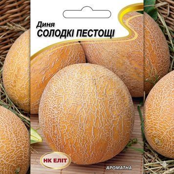 Насіння Диня Солодкі Пестощі (1 г) | Насіння Дині з солодкими жовто-оранжевими плодами PPN_11671 фото