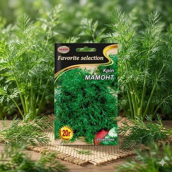 Насіння Кріп МАМОНТ (20 г) | Насіння кропу кущового PPN_11206 фото